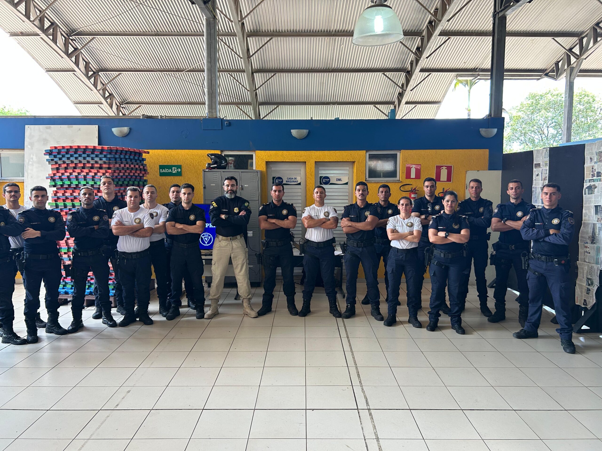 Policiais Municipais de Ipatinga participam de treinamento operacional em parceria com a PRF